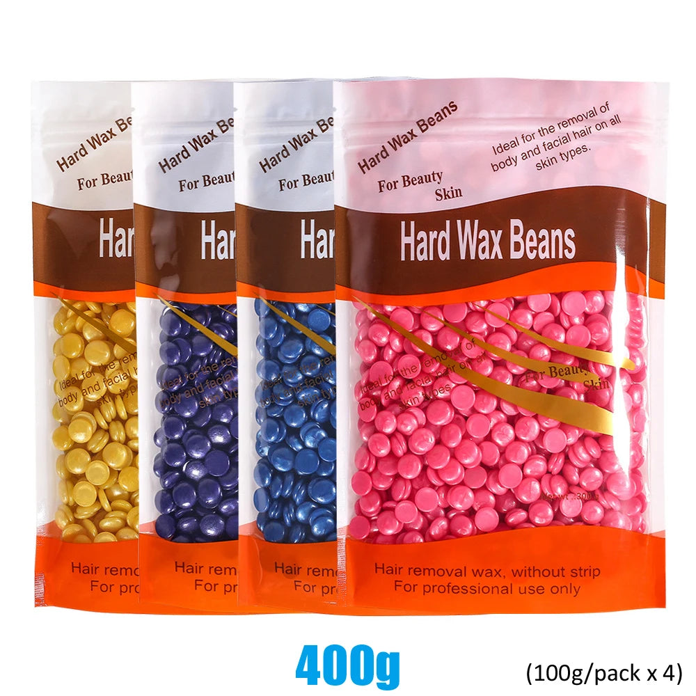Hard Wax Beans for Hair Removal – Brazilian & Body Waxing (50g/200g/500g)