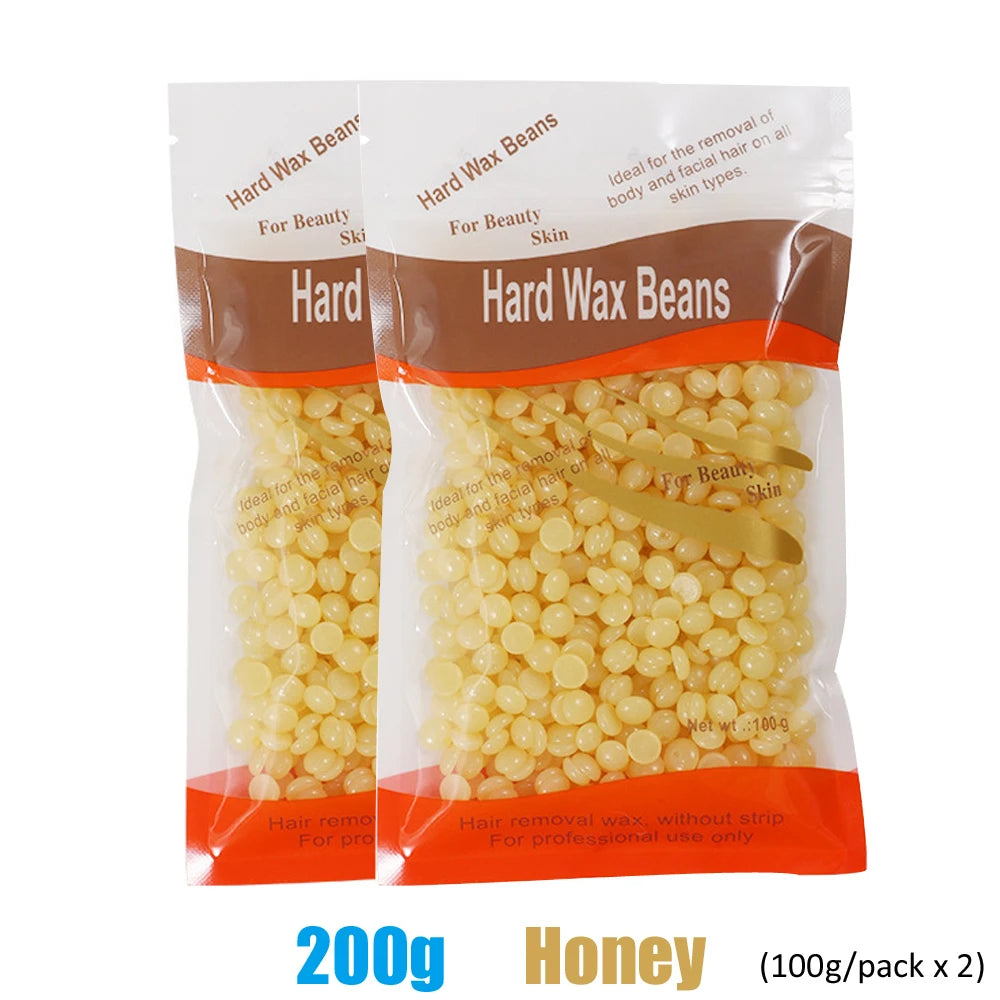 Hard Wax Beans for Hair Removal – Brazilian & Body Waxing (50g/200g/500g)