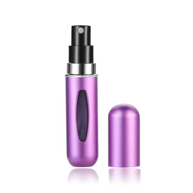 Mini Perfume Refill Spray Bottle — Portable Bottom-Fill Atomizer (5ml / 10ml)