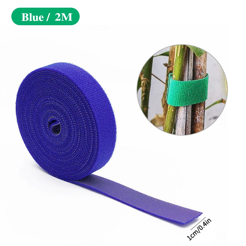 Garden Twine Plant Ties – 3 Rolls Nylon Support Wrap (Multi-Color)