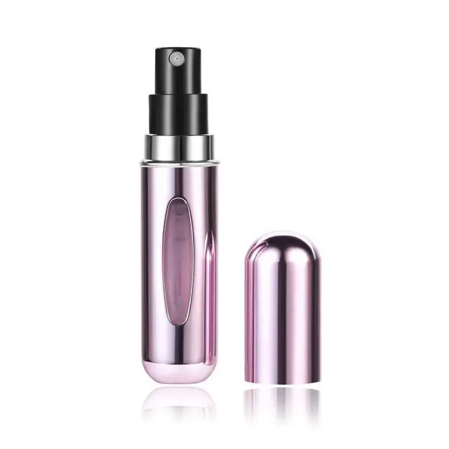 Mini Perfume Refill Spray Bottle — Portable Bottom-Fill Atomizer (5ml / 10ml)