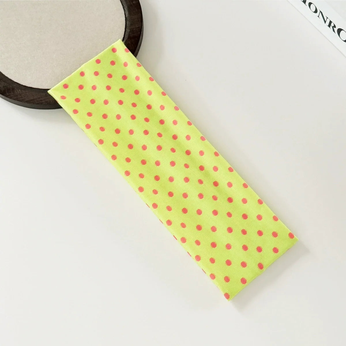 Y2K Retro Boho Wide Headbands – Stretch Dot Hair Accessories for Women | Yoga & Daily Wear