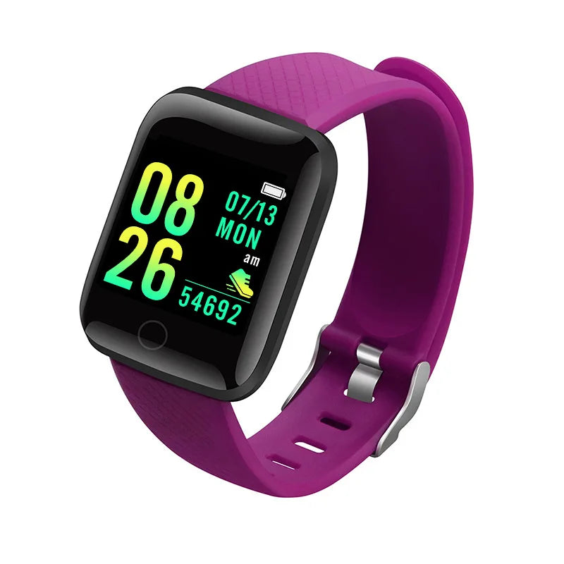 Smart Fitness Watch – Y68 & 116Plus | Heart Rate, Sleep & Message Tracker