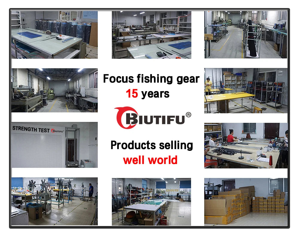 BIUTIFU Carbon Fishing Rod – Ultralight Spinning & Casting Lure Rod