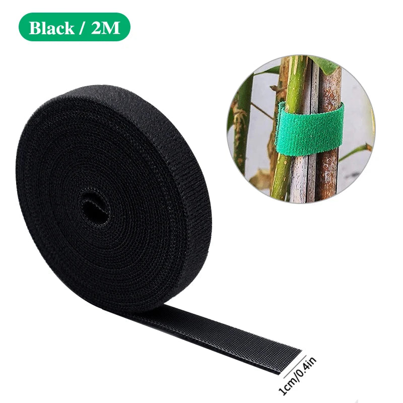 Garden Twine Plant Ties – 3 Rolls Nylon Support Wrap (Multi-Color)