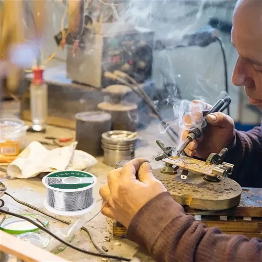 Rosin Core Soldering Wire — No-Clean Flux 2.0% | 0.8mm & 1.0mm