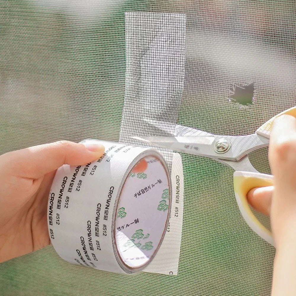 Window Mosquito Net Screen – Self-Adhesive Waterproof Mesh Repair Tape