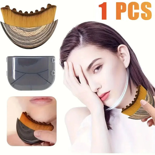 Lymphatic Contour Face Brush – Facial Massage & Sculpting Tool
