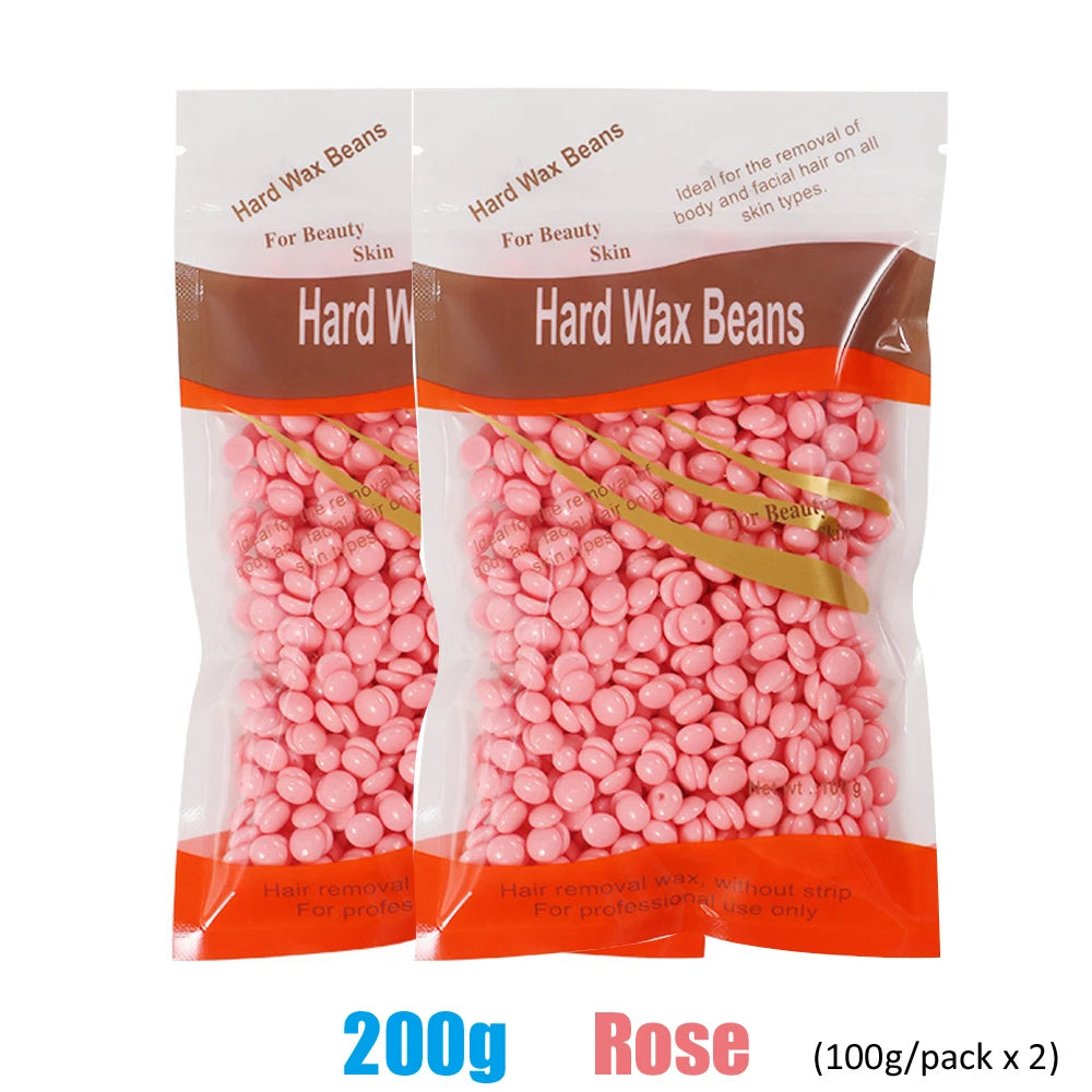Hard Wax Beans for Hair Removal – Brazilian & Body Waxing (50g/200g/500g)
