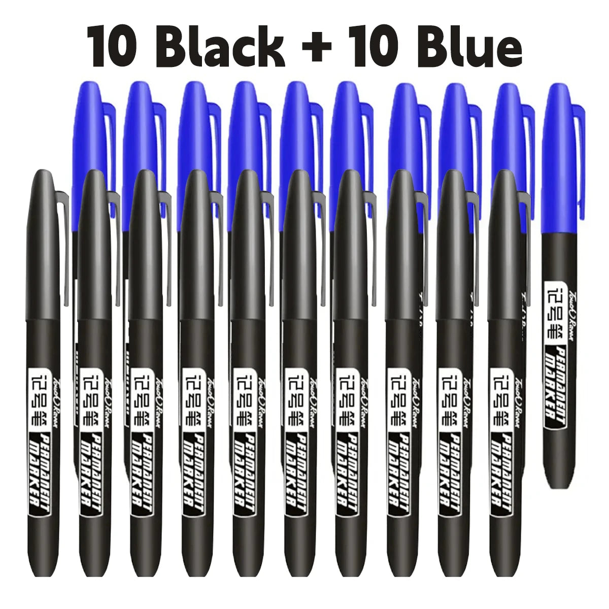 6 PCS Permanent Marker Pens – Waterproof Manga Drawing Markers for Art & School