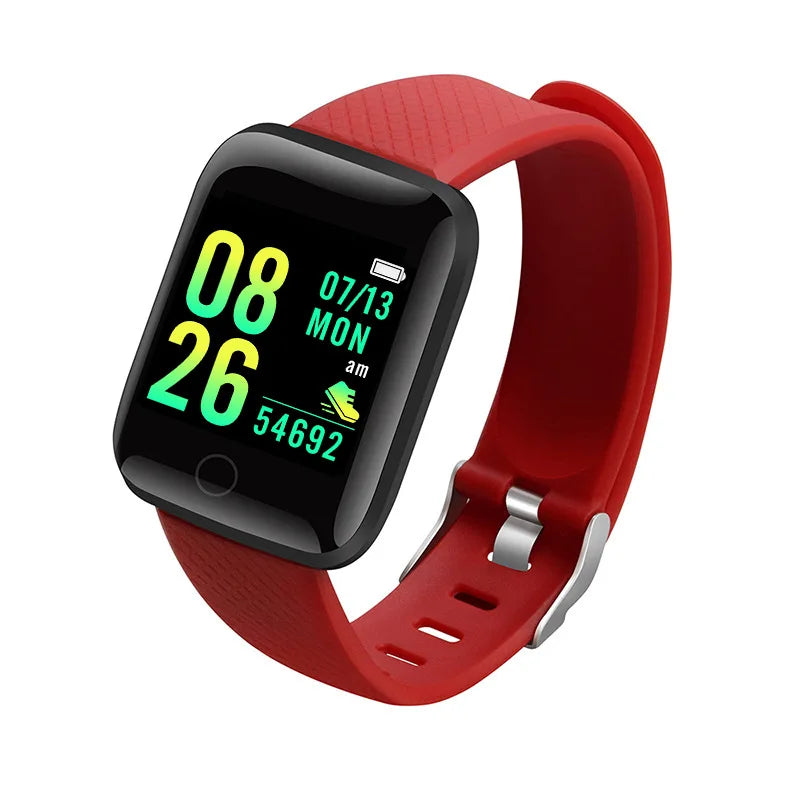 Smart Fitness Watch – Y68 & 116Plus | Heart Rate, Sleep & Message Tracker