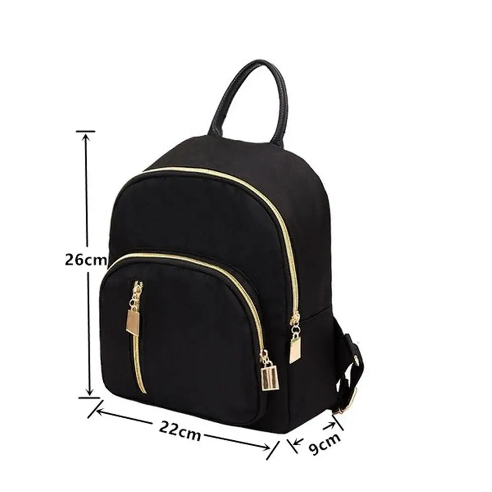 Women's Cute Mini Backpack – Oxford Fabric Daypack