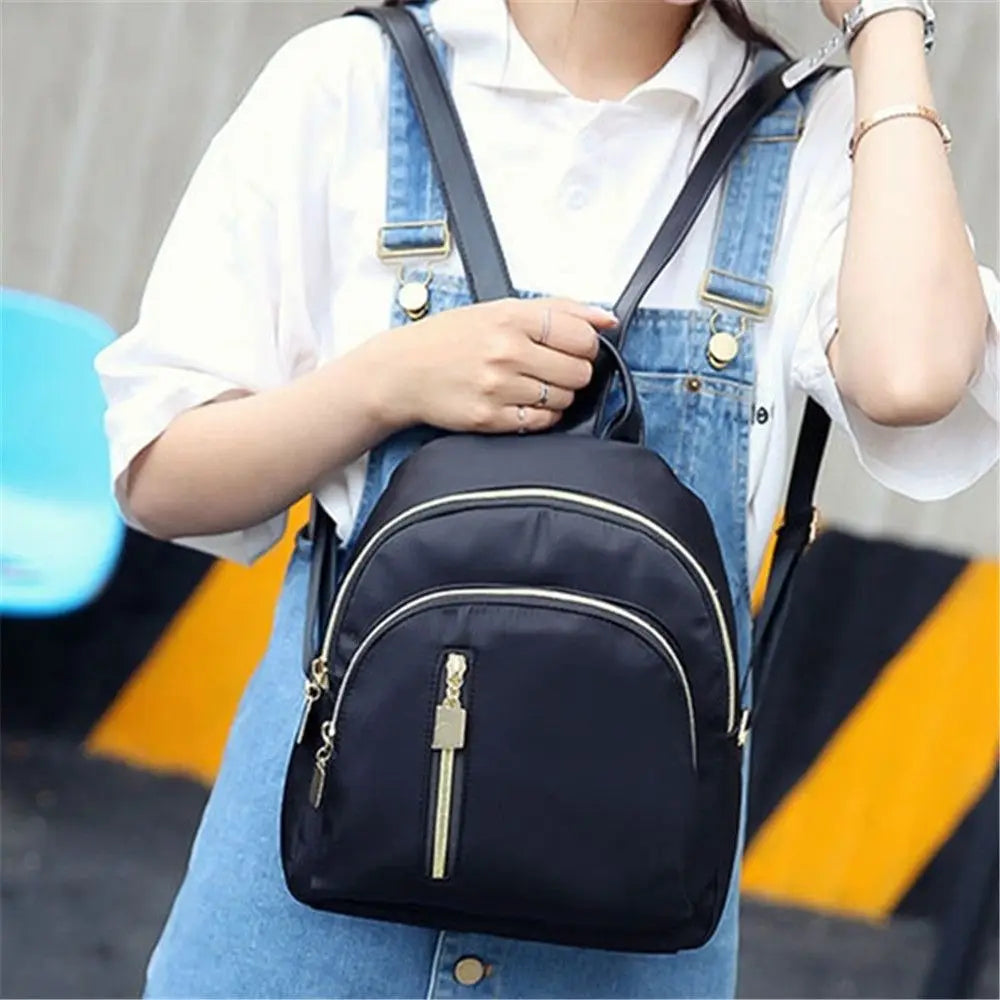 Women's Cute Mini Backpack – Oxford Fabric Daypack