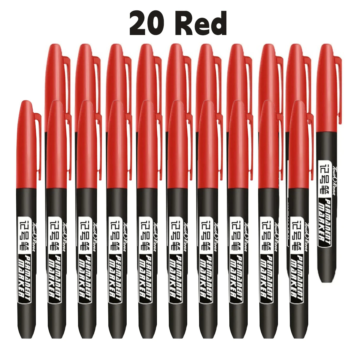 6 PCS Permanent Marker Pens – Waterproof Manga Drawing Markers for Art & School