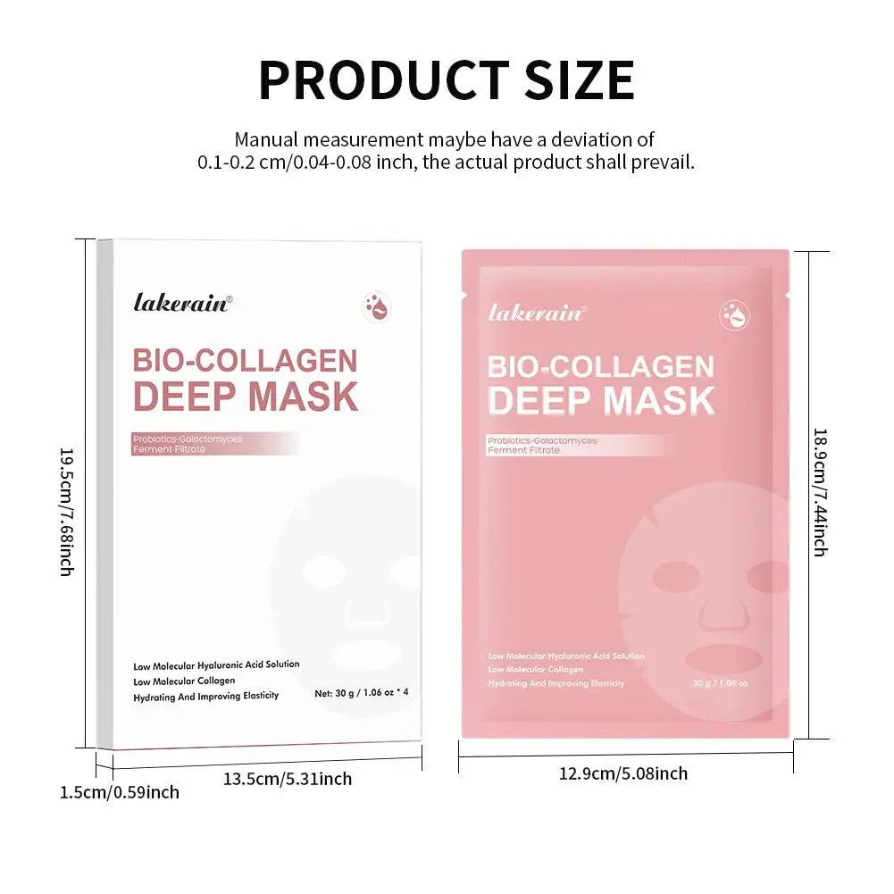 Bio Collagen Real Deep Hydrogel Face Mask – Anti-Wrinkle Overnight Sleeping Mask