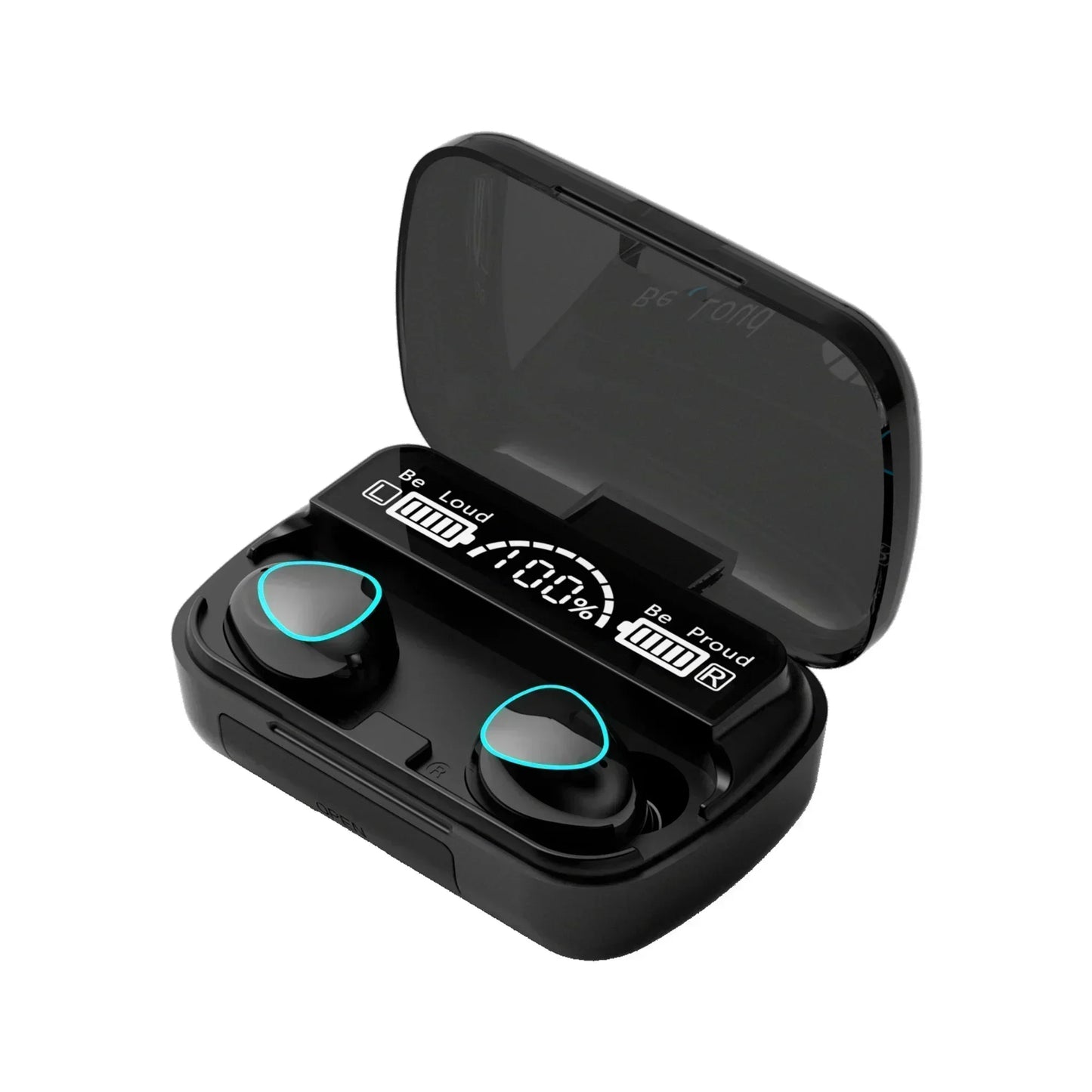 M10 Wireless Bluetooth Earbuds – Waterproof TWS Sport Headset with Noise Cancellation