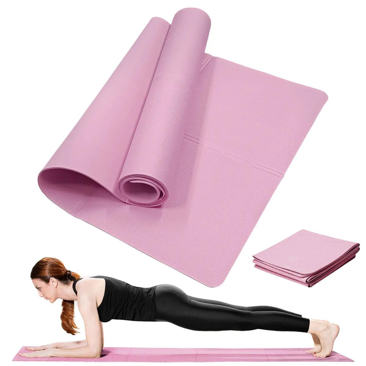 4MM EVA Yoga Mat — Anti-Slip Exercise Mat for Yoga, Pilates & Gymnastics
