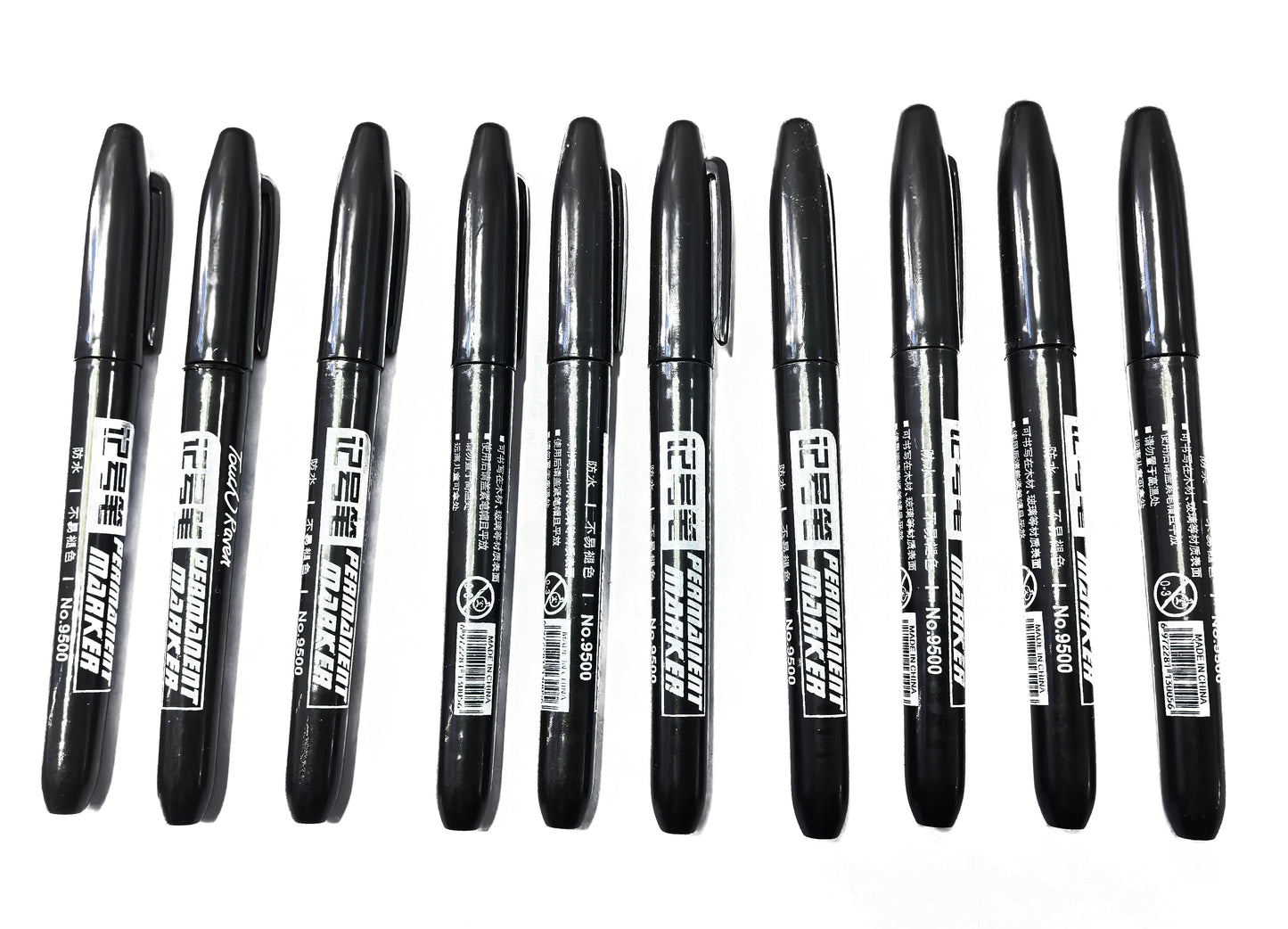6 PCS Permanent Marker Pens – Waterproof Manga Drawing Markers for Art & School