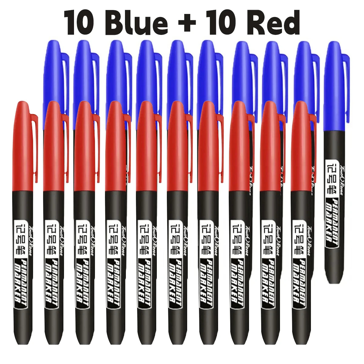 6 PCS Permanent Marker Pens – Waterproof Manga Drawing Markers for Art & School
