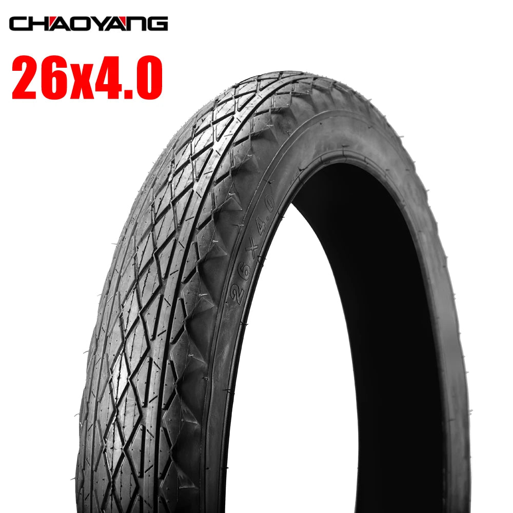 Chaoyang 26x4.0 Fat Bike Tire — Snow, Mountain & Electric Bike Compatible
