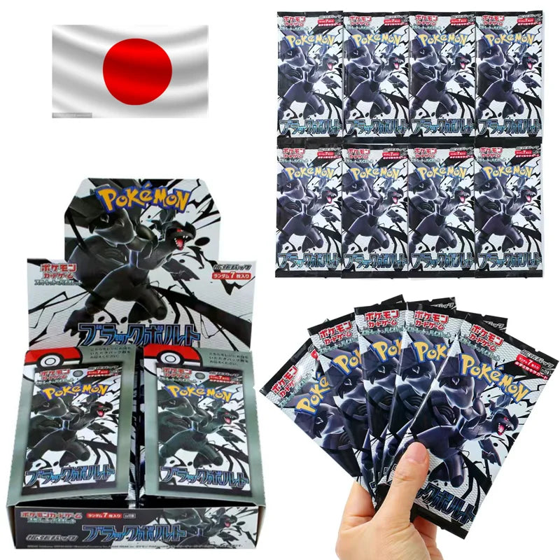 Pokémon PTCG Japanese Collector Box – 140 Cards | Flare Black Bolt Sv11f